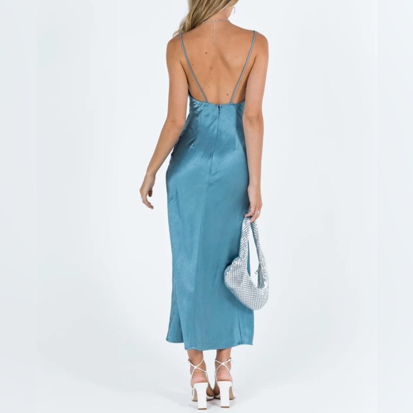 Lioness blue midi dress (princess poly) walk the line - Picture 2 of 10